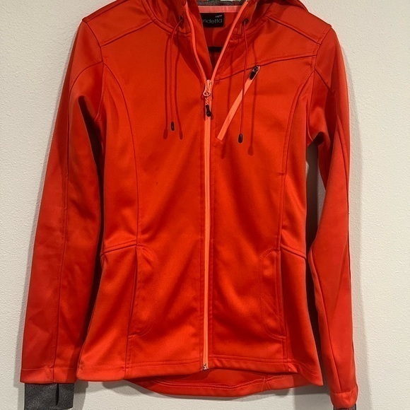 Mondetta Orange Hoodie Yoga Workout Running Walking - XS - Picture 1 of 5